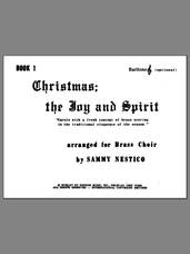 Cover icon of Christmas; The Joy and Spirit - Book 1/Baritone TC (opt.) sheet music for brass quintet by Nestico, intermediate skill level