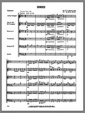 Cover icon of Scherzo (COMPLETE) sheet music for brass sextet by Felix Mendelssohn-Bartholdy and Shiner, classical score, intermediate skill level