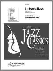 Cover icon of St. Louis Blues (COMPLETE) sheet music for orchestra by W.C. Handy and Ligon, intermediate skill level