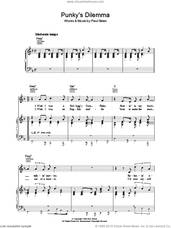 Cover icon of Punky's Dilemma sheet music for voice, piano or guitar by Simon & Garfunkel and Paul Simon, intermediate skill level