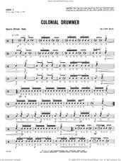 Cover icon of Colonial Drummer sheet music for percussions by John H. Beck, classical score, intermediate skill level