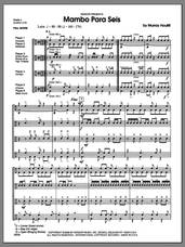 Cover icon of Mambo Para Seis (COMPLETE) sheet music for percussions by Houllif, classical score, intermediate skill level