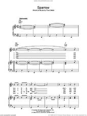 Cover icon of Sparrow sheet music for voice, piano or guitar by Simon & Garfunkel and Paul Simon, intermediate skill level