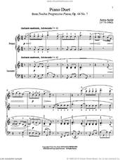 Cover icon of Piano Duet sheet music for piano four hands by Bradley Beckman and Carolyn True, classical score, intermediate skill level