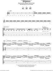 Cover icon of Wipe Out sheet music for guitar (tablature) by The Surfaris, Bob Berryhill, James Fuller, Pat Connolly and Ron Wilson, intermediate skill level