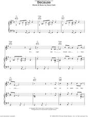 Cover icon of Because sheet music for voice, piano or guitar by The Dave Clark Five and Dave Clark, intermediate skill level