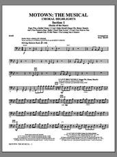 Cover icon of Motown: The Musical (Choral Highlights) sheet music for orchestra/band (bass) by Mac Huff, intermediate skill level