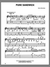 Cover icon of Punk Sandwich sheet music for guitar (tablature) by Steve Morse and Dixie Dregs, intermediate skill level