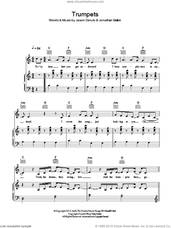 Cover icon of Trumpets sheet music for voice, piano or guitar by Jason Derulo and Jonathan Bellion, intermediate skill level