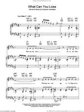 Cover icon of What Can You Lose? sheet music for voice, piano or guitar by Madonna, Bill Bottrell and Stephen Sondheim, intermediate skill level