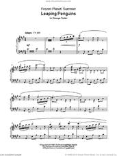 Cover icon of Frozen Planet, Leaping Penguins sheet music for piano solo by George Fenton, intermediate skill level