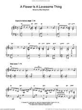 Cover icon of A Flower Is A Lovesome Thing sheet music for piano solo by Billy Strayhorn, intermediate skill level