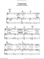 Cover icon of Tenderness sheet music for voice, piano or guitar by Paul Simon, intermediate skill level