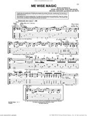Cover icon of Me Wise Magic sheet music for guitar (tablature) by Edward Van Halen, Alex Van Halen, David Lee Roth and Michael Anthony, intermediate skill level