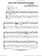 Cover icon of Can't Get This Stuff No More sheet music for guitar (tablature) by Edward Van Halen, Alex Van Halen, David Lee Roth and Michael Anthony, intermediate skill level