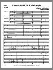 Cover icon of Funeral March Of A Marionette (COMPLETE) sheet music for clarinet quartet by Charles Gounod and Richard Johnston, classical score, intermediate skill level