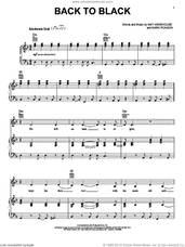 Cover icon of Back To Black sheet music for voice, piano or guitar by Amy Winehouse, intermediate skill level