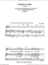 Cover icon of Fishers Of Men sheet music for voice, piano or guitar by Alison Hedger, intermediate skill level