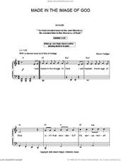 Cover icon of Made In The Image Of God sheet music for voice, piano or guitar by Alison Hedger, intermediate skill level