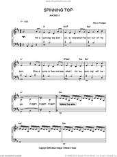 Cover icon of Spinning Top sheet music for voice, piano or guitar by Alison Hedger, intermediate skill level