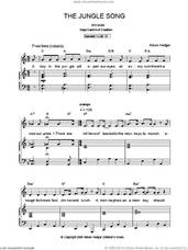 Cover icon of The Jungle Song sheet music for voice, piano or guitar by Alison Hedger, intermediate skill level