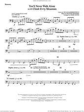 Cover icon of You'll Never Walk Alone (with Climb Every Mountain) sheet music for orchestra/band (bassoon) by Richard Rodgers, Margery McKay, Patricia Neway, Tony Bennett, Mark Hayes and Oscar II Hammerstein, intermediate skill level
