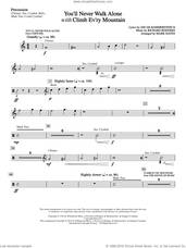 Cover icon of You'll Never Walk Alone (with Climb Every Mountain) sheet music for orchestra/band (percussion) by Richard Rodgers, Margery McKay, Patricia Neway, Tony Bennett, Mark Hayes and Oscar II Hammerstein, intermediate skill level