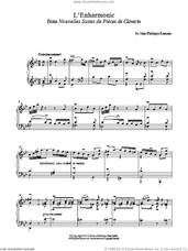 Cover icon of L'enharmonic From Nouvelles Suites De Pieces De Clavecin sheet music for piano solo by Jean-Philippe Rameau, classical score, intermediate skill level