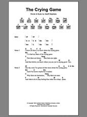 Cover icon of The Crying Game sheet music for guitar (chords) by Geoff Stephens, intermediate skill level