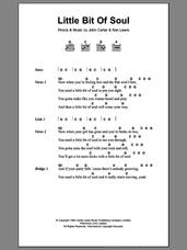 Cover icon of Little Bit Of Soul sheet music for guitar (chords) by The Music Explosion, John Carter and Ken Lewis, intermediate skill level