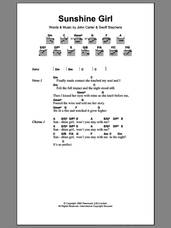 Cover icon of Sunshine Girl sheet music for guitar (chords) by Herman's Hermits, Geoff Stephens and John Carter, intermediate skill level