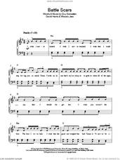 Cover icon of Battle Scars sheet music for piano solo by Guy Sebastian Feat. Lupe Fiasco, David Harris, Guy Sebastian and Wasalu Jaco, easy skill level