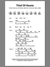 Cover icon of Thief Of Hearts sheet music for guitar (chords) by Tina Turner, Allan Rich, Hellmut Hattler, Joo Kraus and Jud Friedman, intermediate skill level
