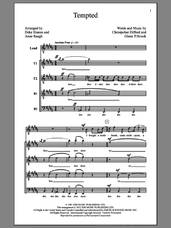 Cover icon of Tempted sheet music for choir (TTBB: tenor, bass) by Deke Sharon, Joe Cocker, Squeeze, Christopher Difford and Glenn Tilbrook, intermediate skill level