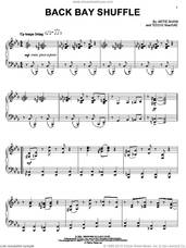 Cover icon of Back Bay Shuffle sheet music for piano solo by Artie Shaw and Teddie MacRae, intermediate skill level