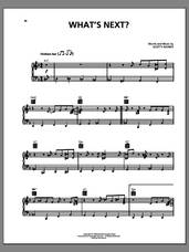 Cover icon of What's Next? sheet music for voice, piano or guitar by Big Bad Voodoo Daddy and Scotty Morris, intermediate skill level