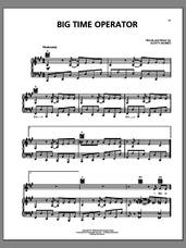 Cover icon of Big Time Operator sheet music for voice, piano or guitar by Big Bad Voodoo Daddy and Scotty Morris, intermediate skill level