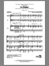 Cover icon of I'm Walkin' sheet music for choir (SSA: soprano, alto) by Dave Bartholomew, Kirby Shaw, Fats Domino, Ricky Nelson and Antoine Domino, intermediate skill level
