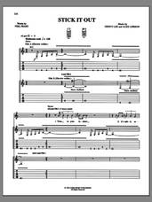 Cover icon of Stick It Out sheet music for guitar (tablature) by Rush, Alex Lifeson, Geddy Lee and Neil Peart, intermediate skill level