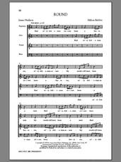 Cover icon of Round sheet music for choir (SATB: soprano, alto, tenor, bass) by Milton Babbitt and James Madison, intermediate skill level