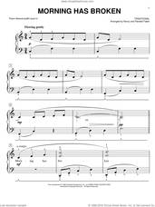 Cover icon of Morning Has Broken sheet music for piano solo by Nancy and Randall Faber and Miscellaneous, intermediate/advanced skill level