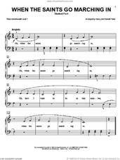 Cover icon of When the Saints Go Maching In sheet music for piano solo by Nancy and Randall Faber and Miscellaneous, intermediate/advanced skill level