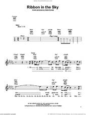 Cover icon of Ribbon In The Sky sheet music for ukulele by Stevie Wonder, intermediate skill level