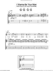 Cover icon of I Wanna Be Your Man sheet music for guitar (tablature) by The Beatles, John Lennon and Paul McCartney, intermediate skill level