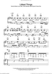 Cover icon of Littlest Things sheet music for voice, piano or guitar by Lily Allen, Herve Roy, Mark Ronson and Pierre Bachelet, intermediate skill level