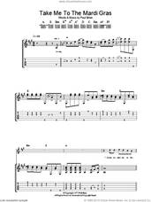 Cover icon of Take Me To The Mardi Gras sheet music for guitar (tablature) by Stereophonics and Paul Simon, intermediate skill level