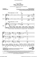 Cover icon of Hey Brother sheet music for choir (2-Part) by Mark Brymer, Avicii, Ash Pournouri, Salem Al Fakir, Tim Bergling, Veronica Maggio and Vincent Pontare, intermediate duet