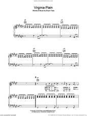 Cover icon of Virginia Plain sheet music for voice, piano or guitar by Roxy Music and Bryan Ferry, intermediate skill level