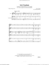 Cover icon of Uri Tzafon sheet music for choir (SATB: soprano, alto, tenor, bass) by Yehezkel Braun and Dov Carmel, intermediate skill level