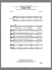 Cover icon of Karati Yah sheet music for choir (SATB: soprano, alto, tenor, bass) by Steven Sher, intermediate skill level
